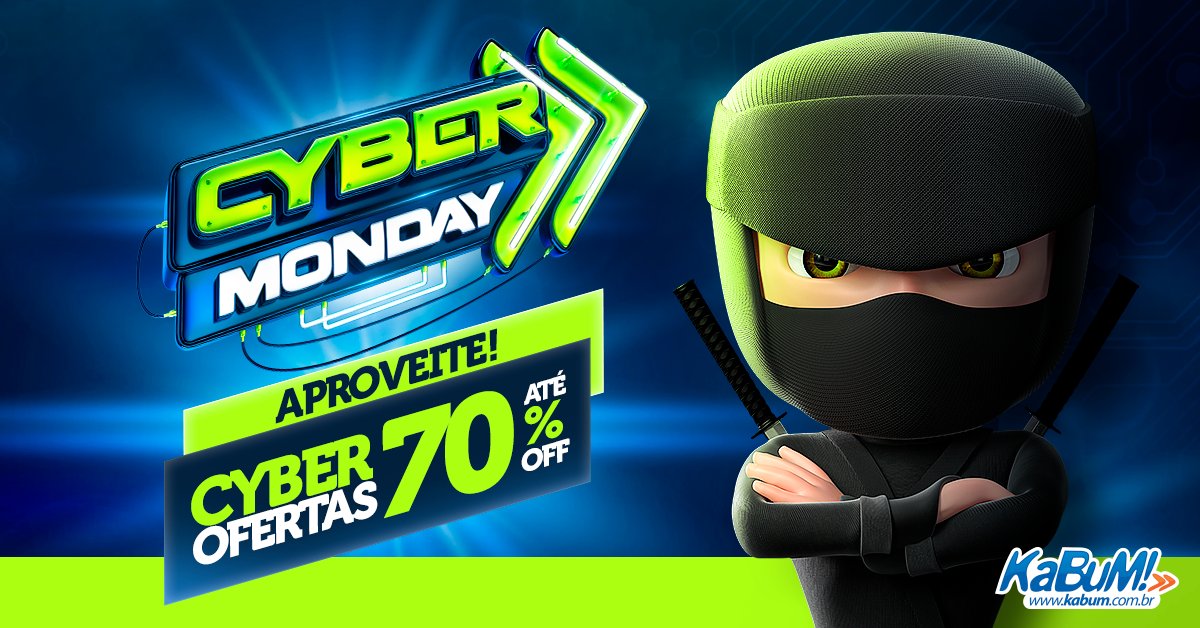 Cyber Monday KaBuM! Descontos de até 70% 1 EoBQkaaXYAYPOS8