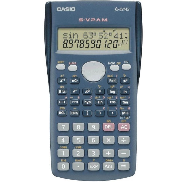 Cupom de Desconto KaBuM! Automação Calculadora Científica CASIO, 240 Funções - FX-82MS