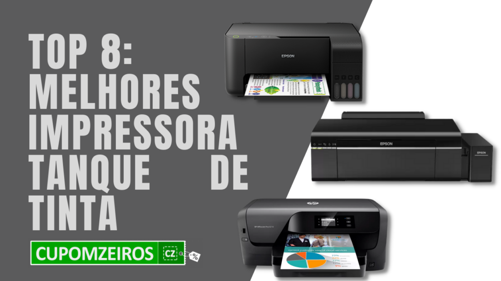 Qual a Melhor Impressora Tanque de Tinta? Confira o TOP 6!