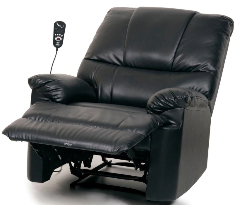 Qual a melhor cadeira de massagem? Confira TOP6 5 Modelo Poltrona Massageadora da Relaxmedic Do Papai Reclinável, Preta