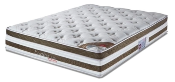 Modelo Colchão Casal da Orthocrin de Molas Pocket Exception Plus Látex