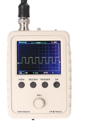 KKmoon 2.4"TFT portátil, bolso, osciloscópio digital, peças do kit faça você mesmo com estojo SMD Soldered Electronic Learning Set 1MSa/s 0-200 KHz na amazon.com.br Modelo KKmoon 2.4"TFT portátil, bolso, osciloscópio digital, peças do kit faça você mesmo com estojo SMD Soldered Electronic Learning Set 1MSa/s 0-200 KHz