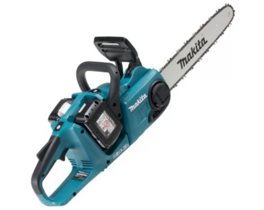 Modelo Kit Motosserra 18V 1100W Sabre 35cm com 4 Baterias 5Ah,Carregador e Maleta - MAKITA-DUC353Z-KIT