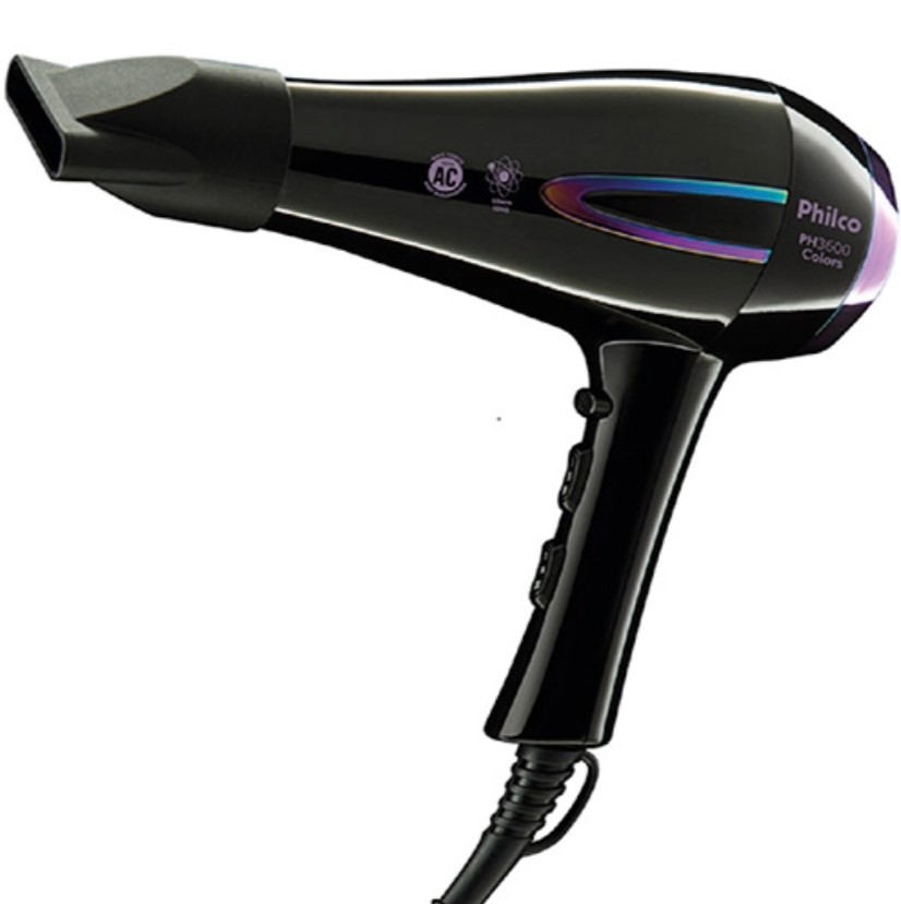 Secador de cabelo Philco Ph3600 Colors 2000W imagem do secador de cabelo Philco Ph3600 Colors 2000W