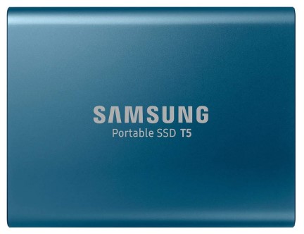 Modelo SSD externo da Samsung - T5 de 250GB