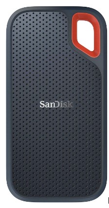 Modelo SSD externo da SanDisk - Extreme 500GB