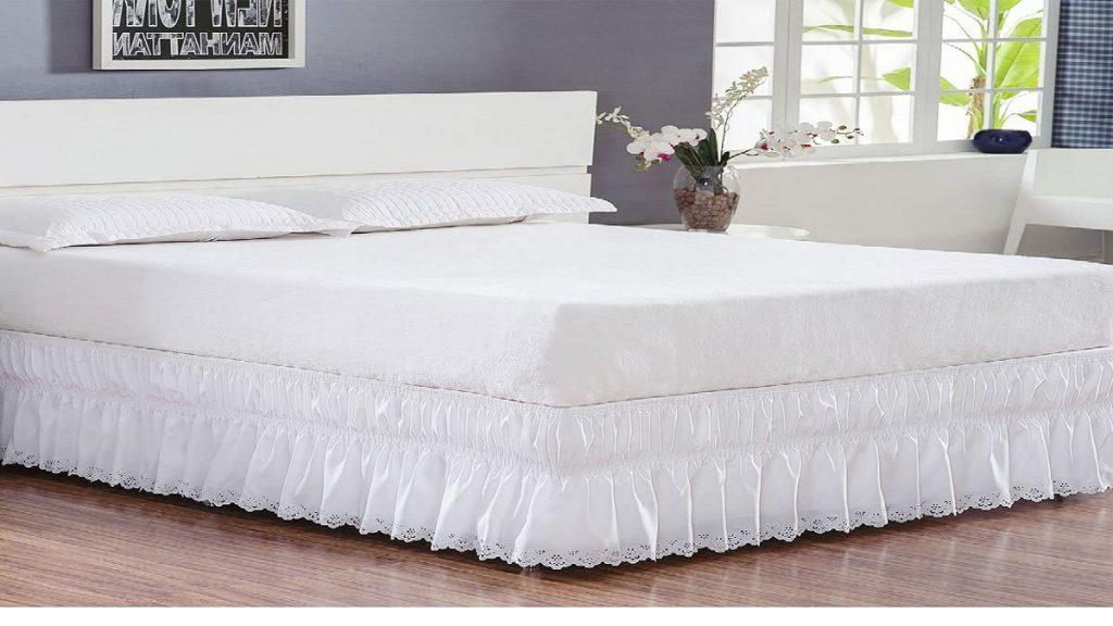 Saia para cama box queen da Borda Bordados Enxovais - Perolla Bordado Ultrassônico na amazon.com.br Modelo Saia para cama box queen da Borda Bordados Enxovais - Perolla Bordado Ultrassônico
