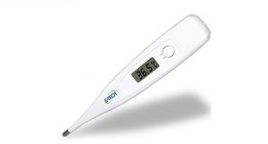 Modelo Termômetro digital com ponta rígida iColor- THGTH150B - Branco - G-Tech
