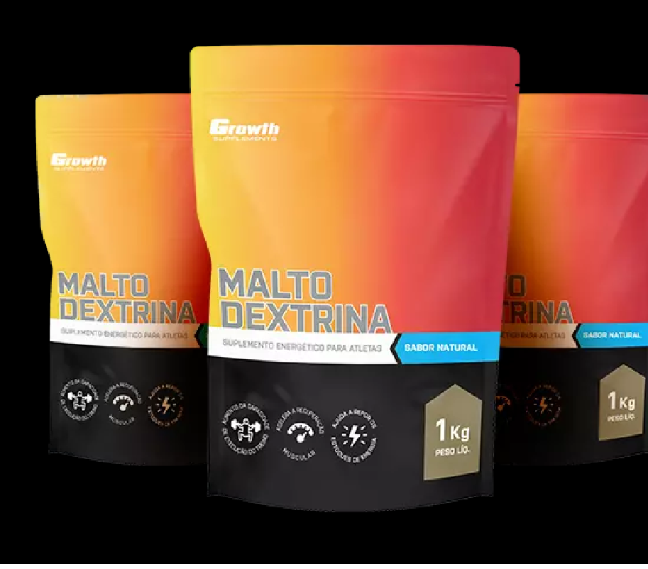 Maltodextrina - Growth Suplements Sabor natural