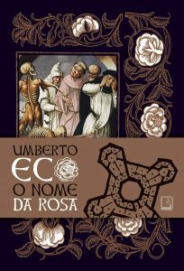 Capa do livro O nome da rosa 