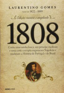 LIvros de História: 1808 na amazon.com.br e americanas.com.br Capa da livro de História: 1808