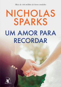 Capa do livro Um amor para recordar de Nicholas Sparks