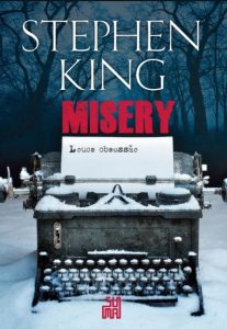 Capa do livro Misery: Louca Obsessão de Stephen Kiing