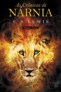 Capa do livro As Crônicas de Nárnia