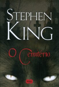 Capa do livro O Cemitério de Stephen KIng