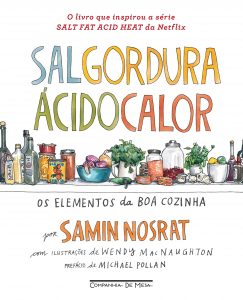 Livros de gastronomia: os 10 melhores em 2022 7 Capa do livro Sal, gordura, ácido, calor os elementos da boa cozinha
