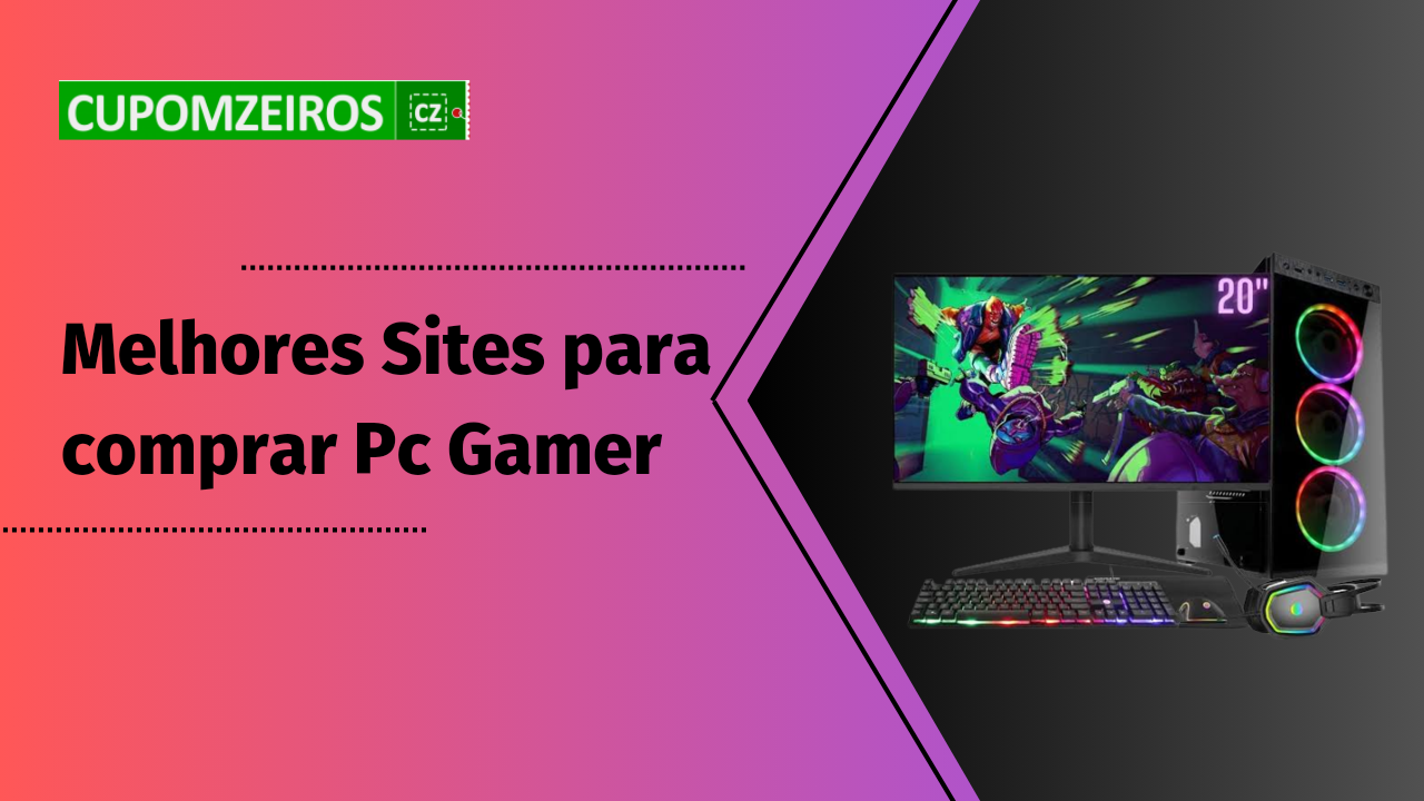 sites para comprar pc gamer