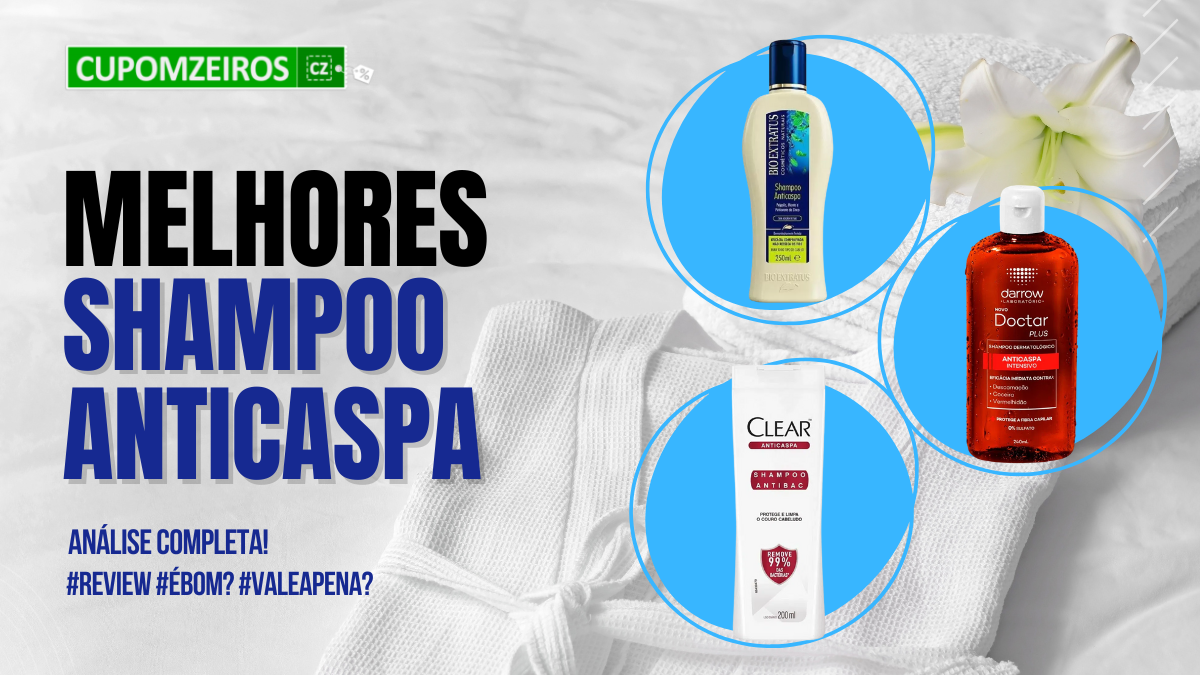 TOP 7: Melhores Shampoos Anticaspa do Mercado! Confira!
