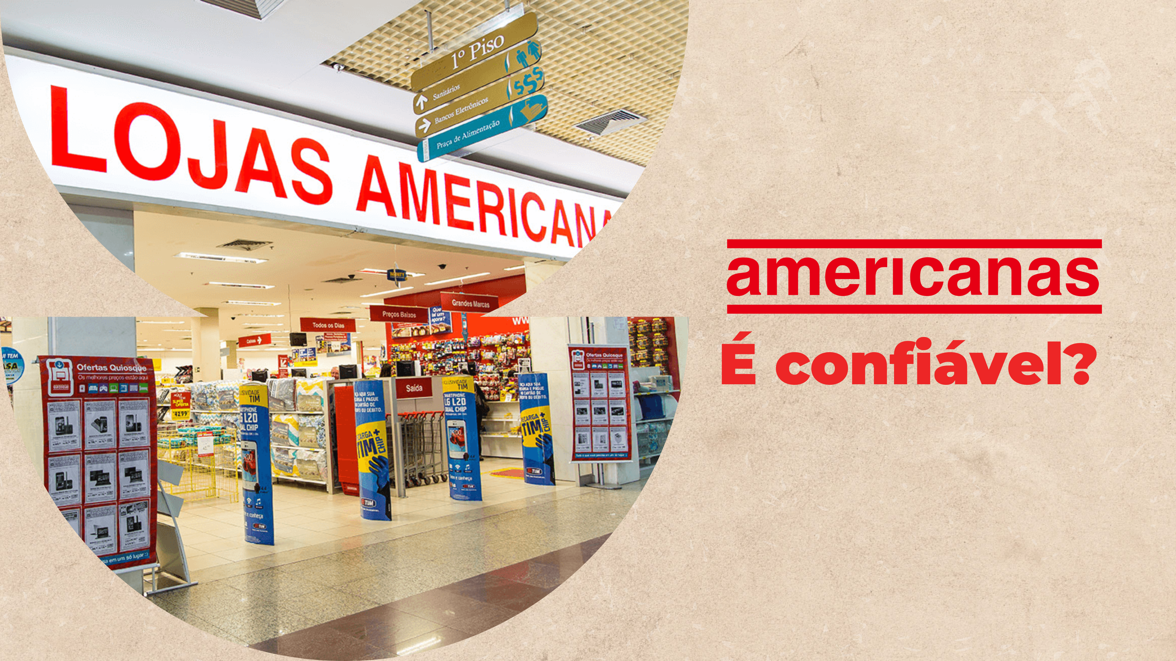 Americanas é Confiável