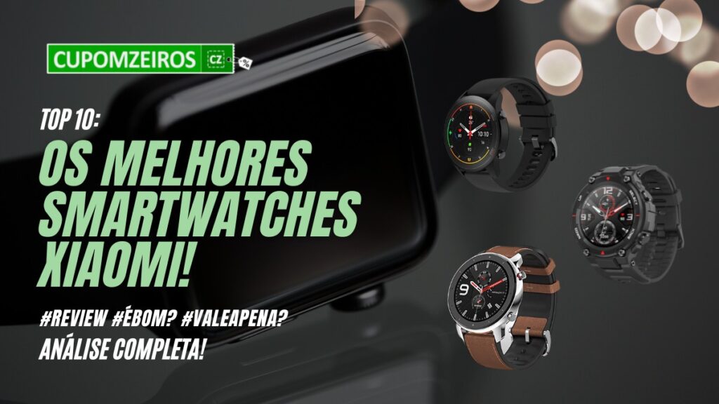 Top 5: Os Melhores Smartwatches Xiaomi!