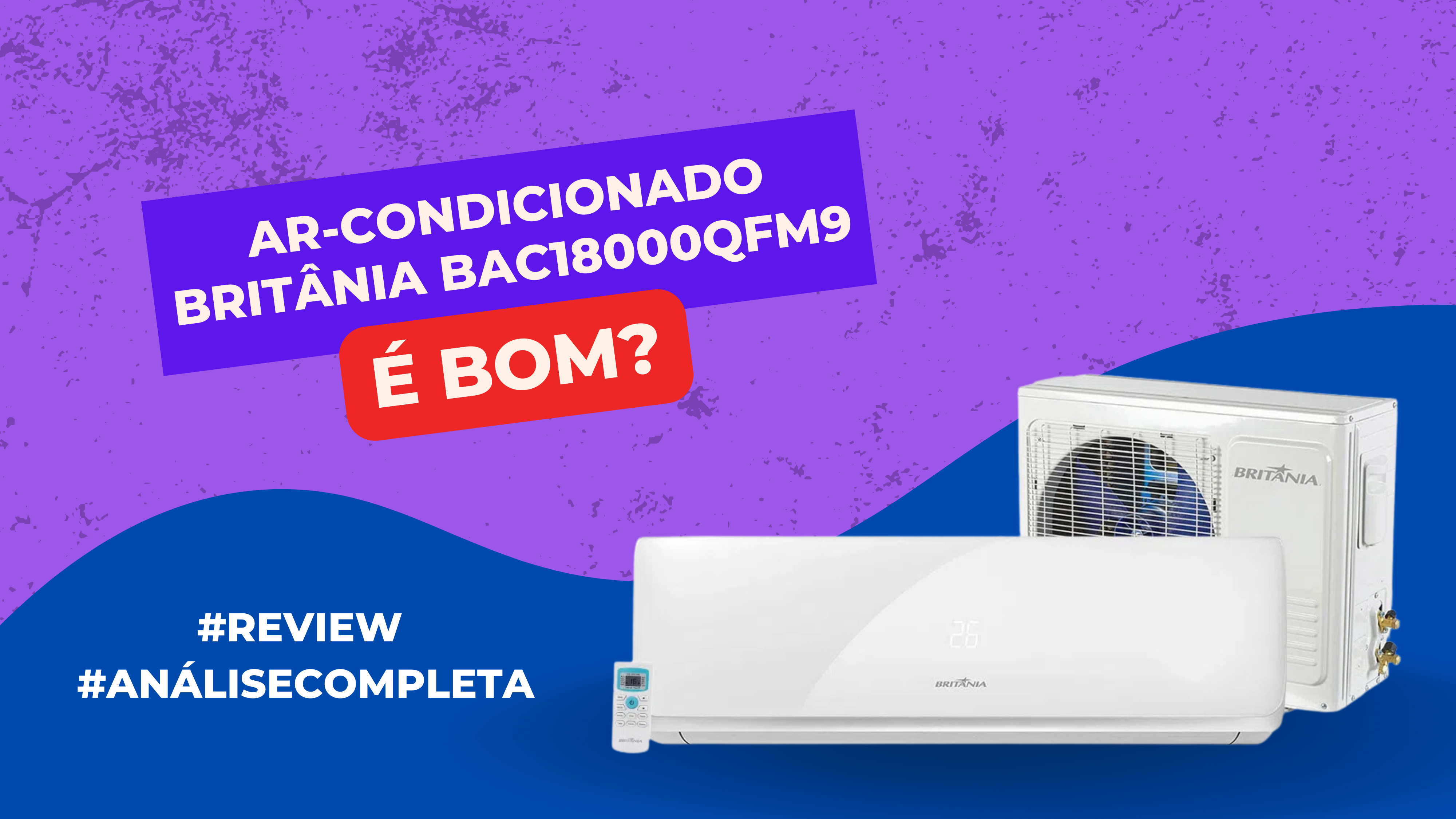 Ar-condicionado Britânia BAC18000QFM9