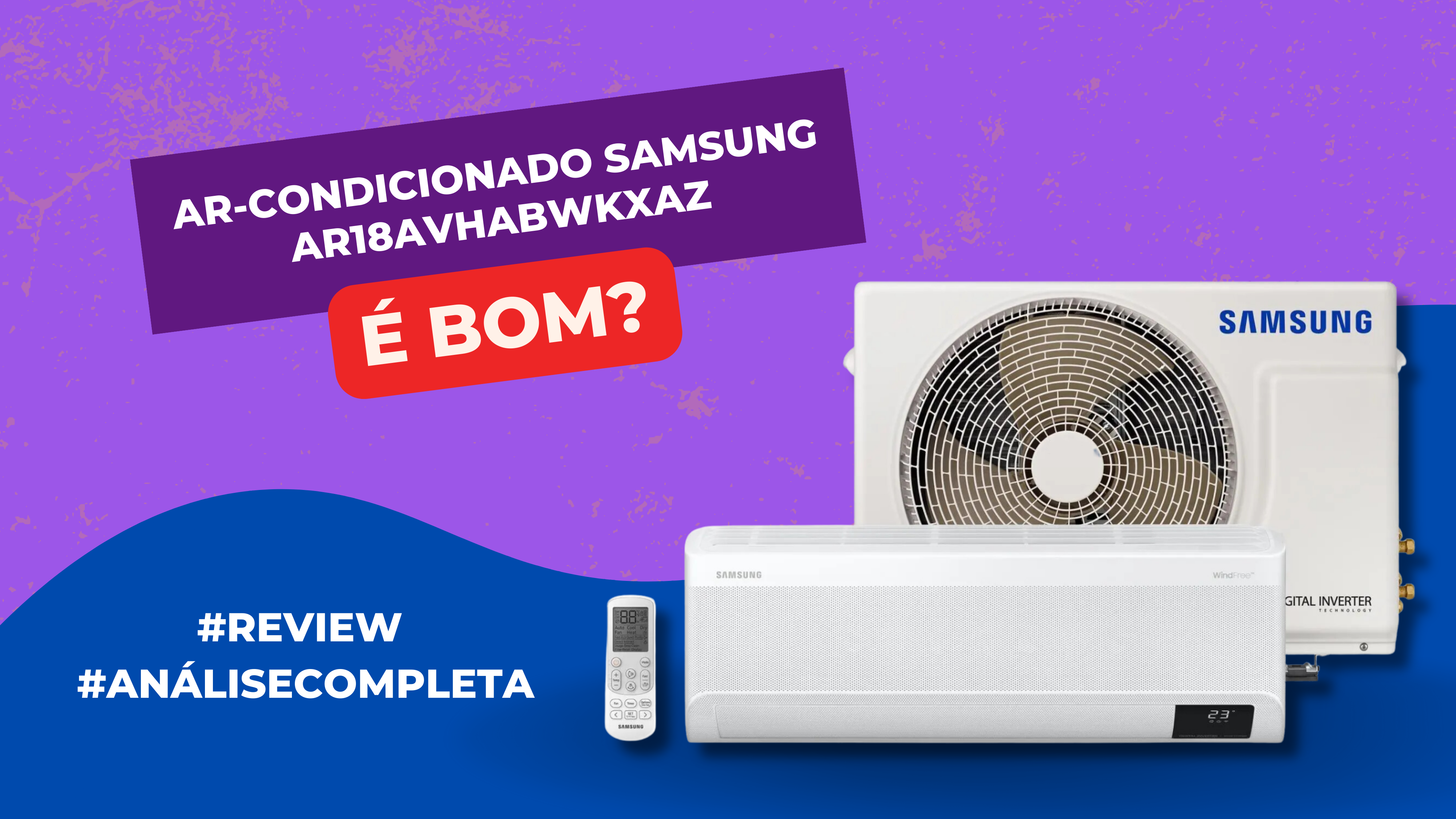 Ar-condicionado Samsung AR18AVHABWKXAZ