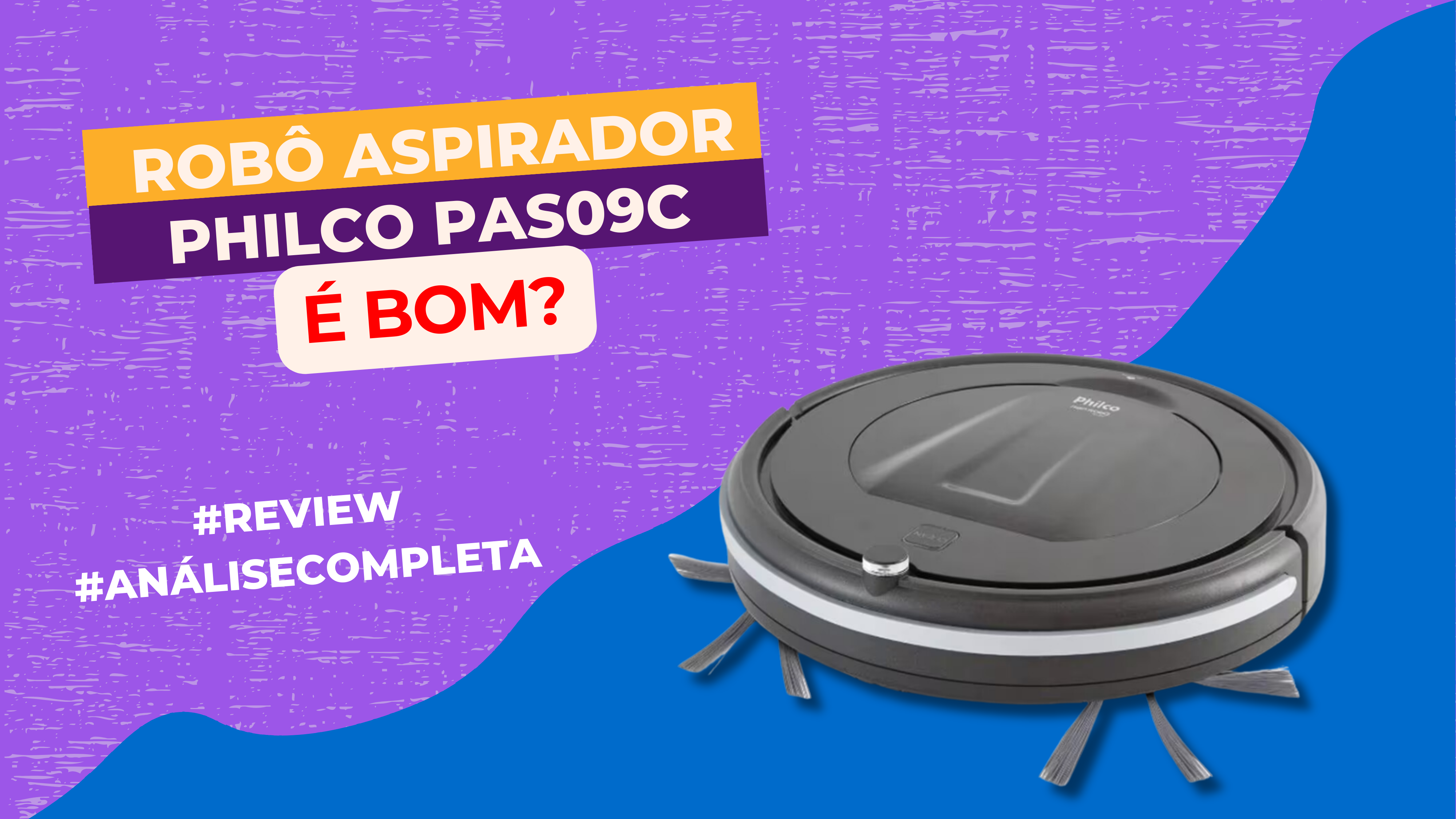 robô aspirador Philco Pas09c