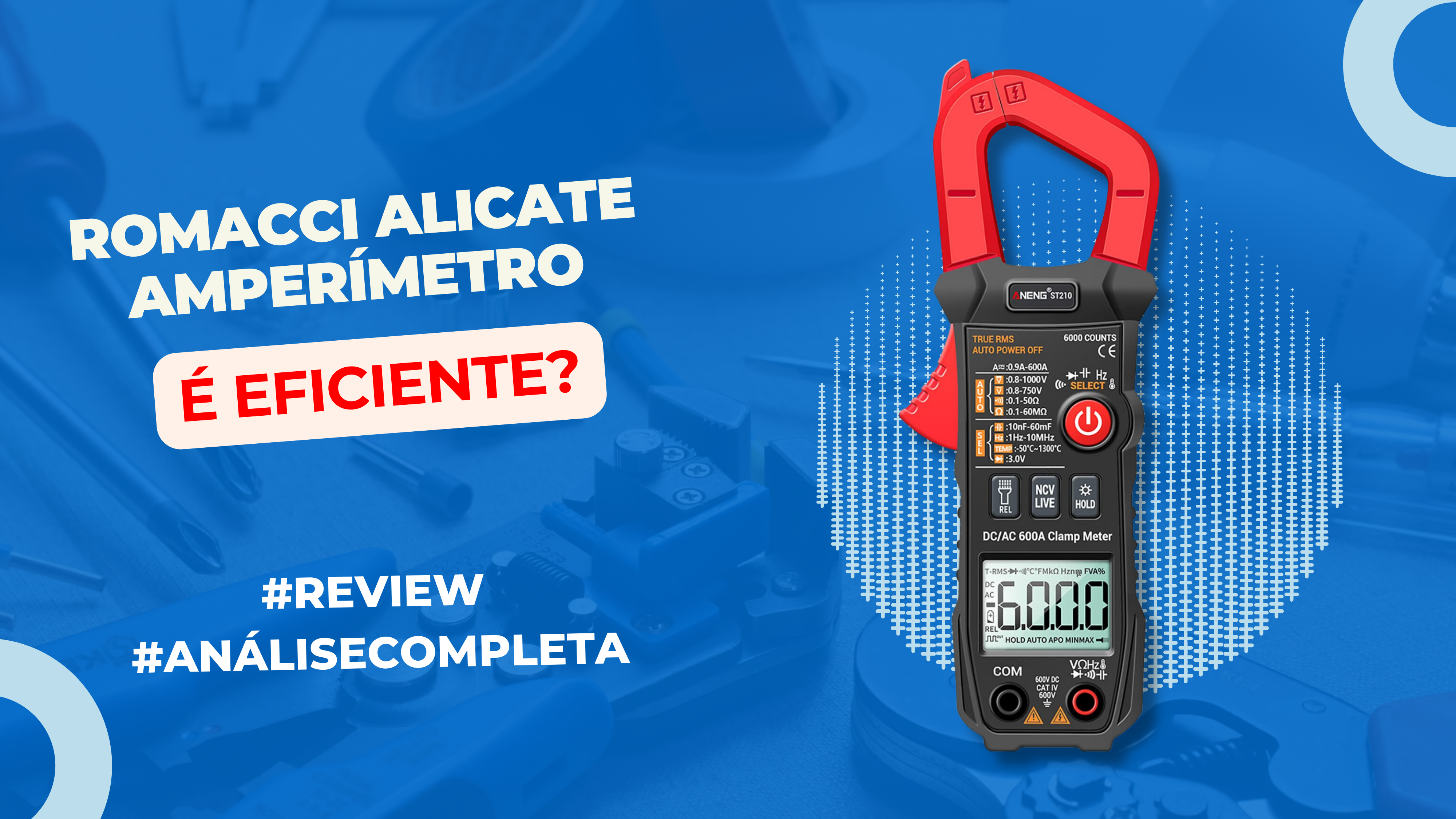 Romacci Alicate Amperímetro