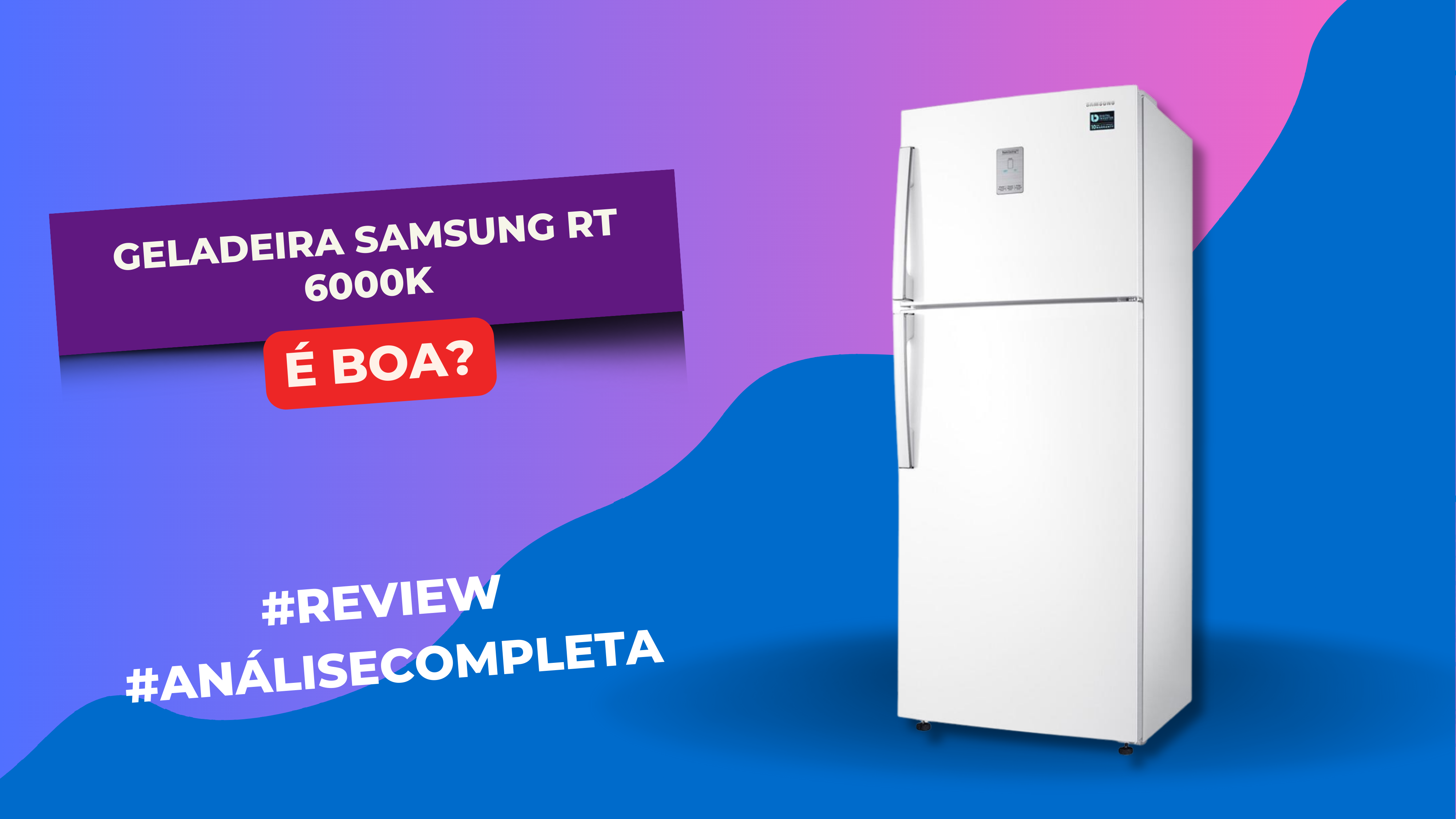 Geladeira Samsung RT 6000K