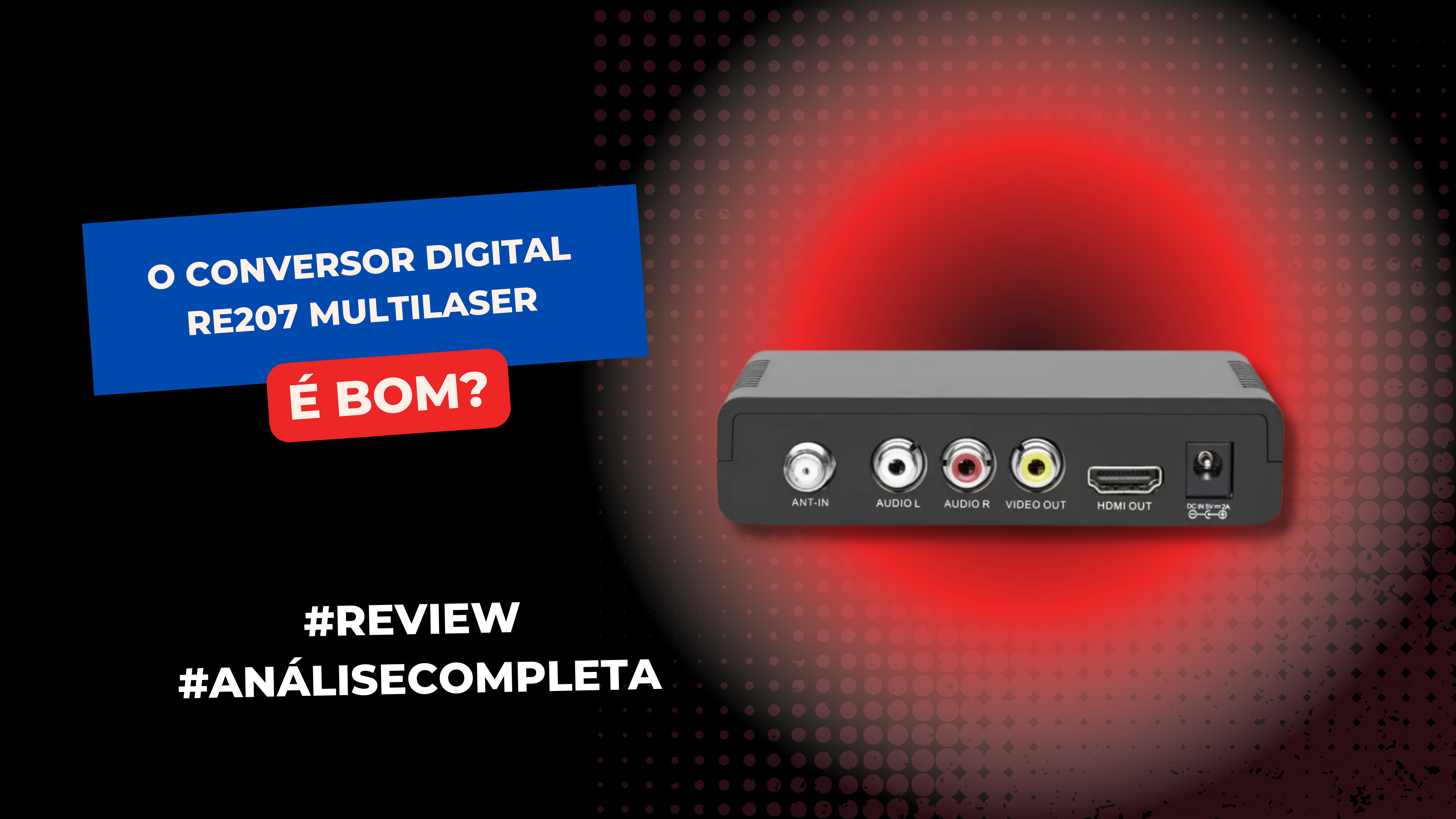 Conversor Digital RE207 Multilaser