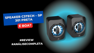 Speaker C3Tech – Sp 301 Preta