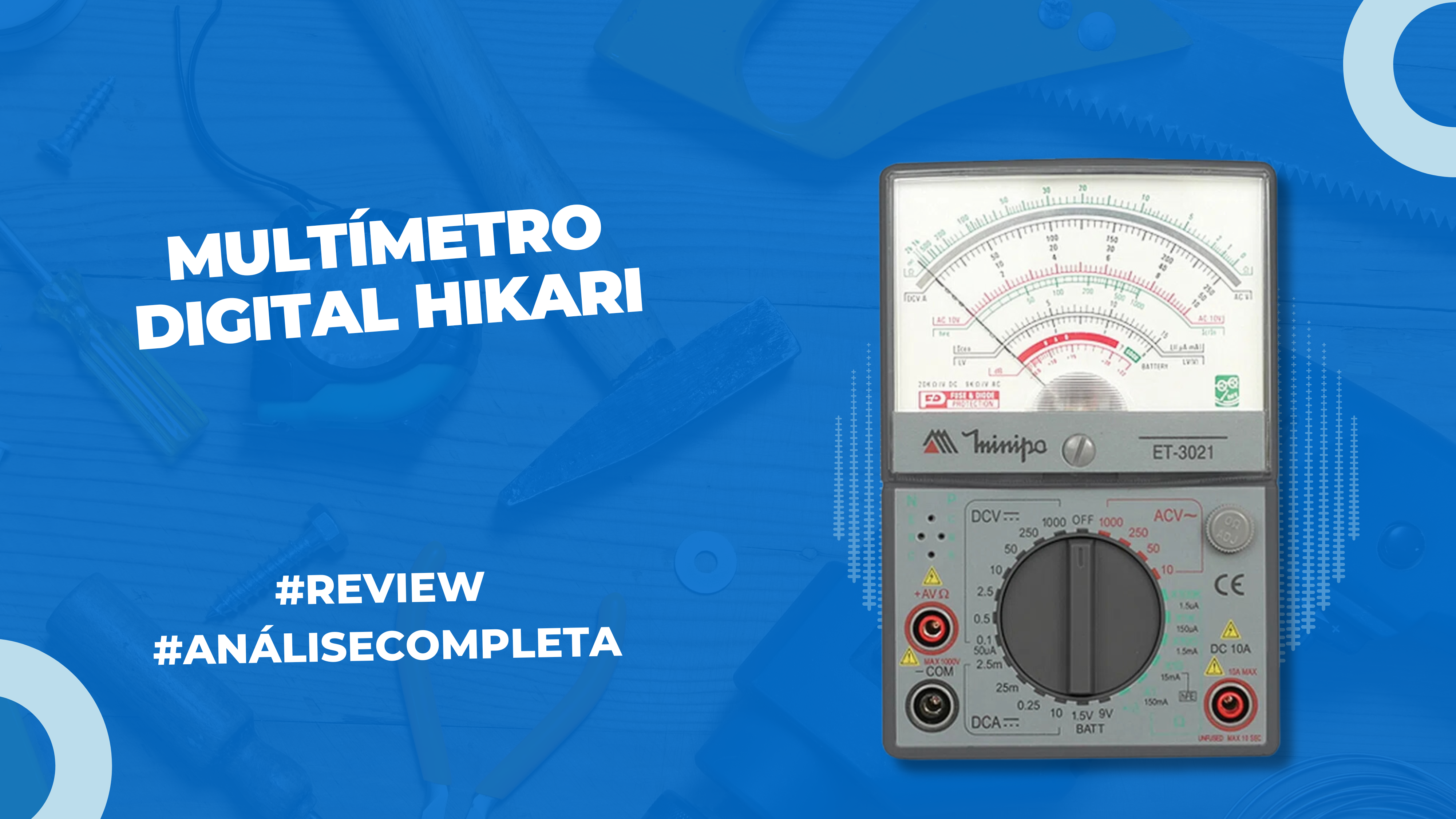 Multímetro Digital Hikari