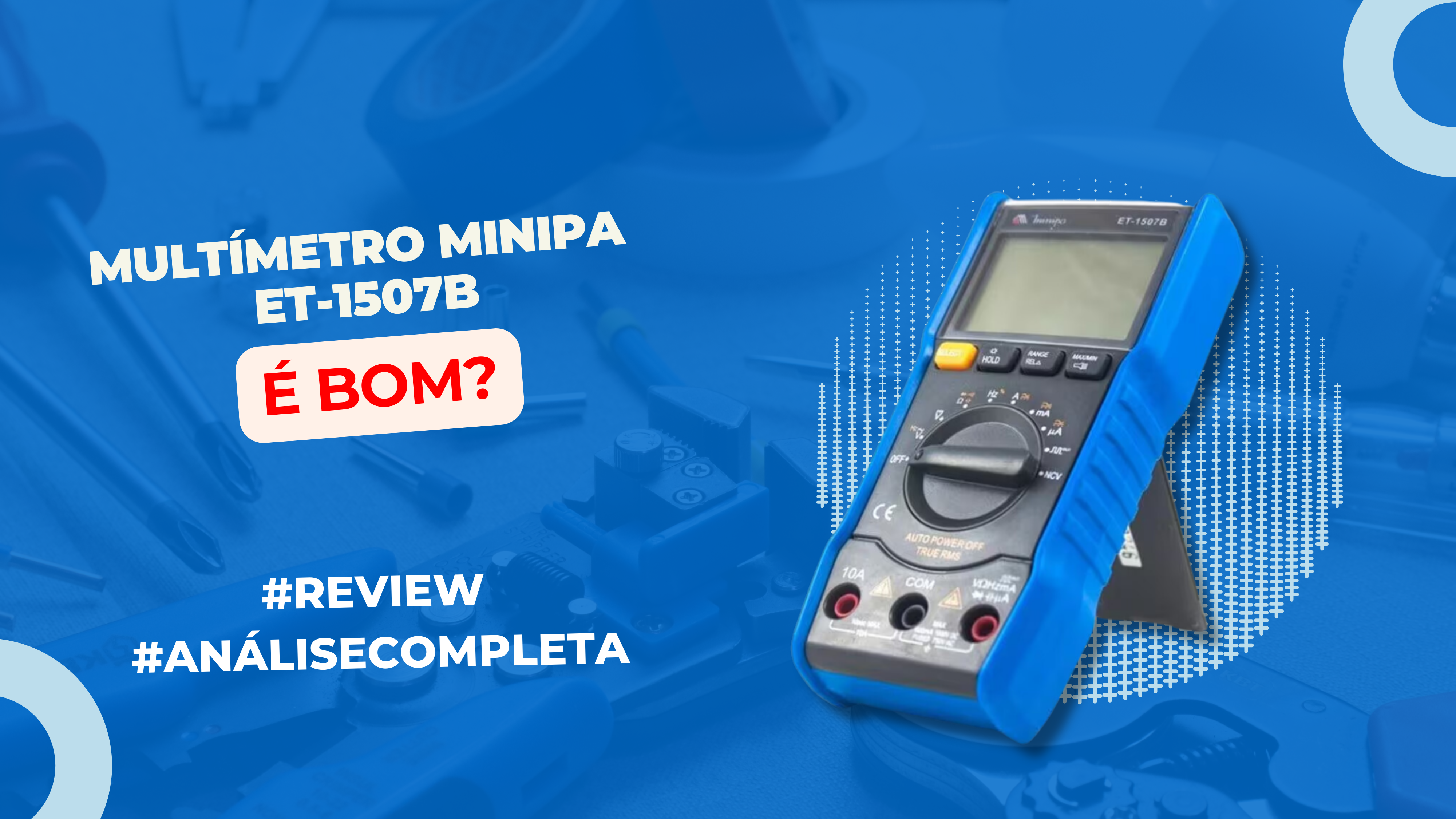 Multímetro Minipa ET-1507B