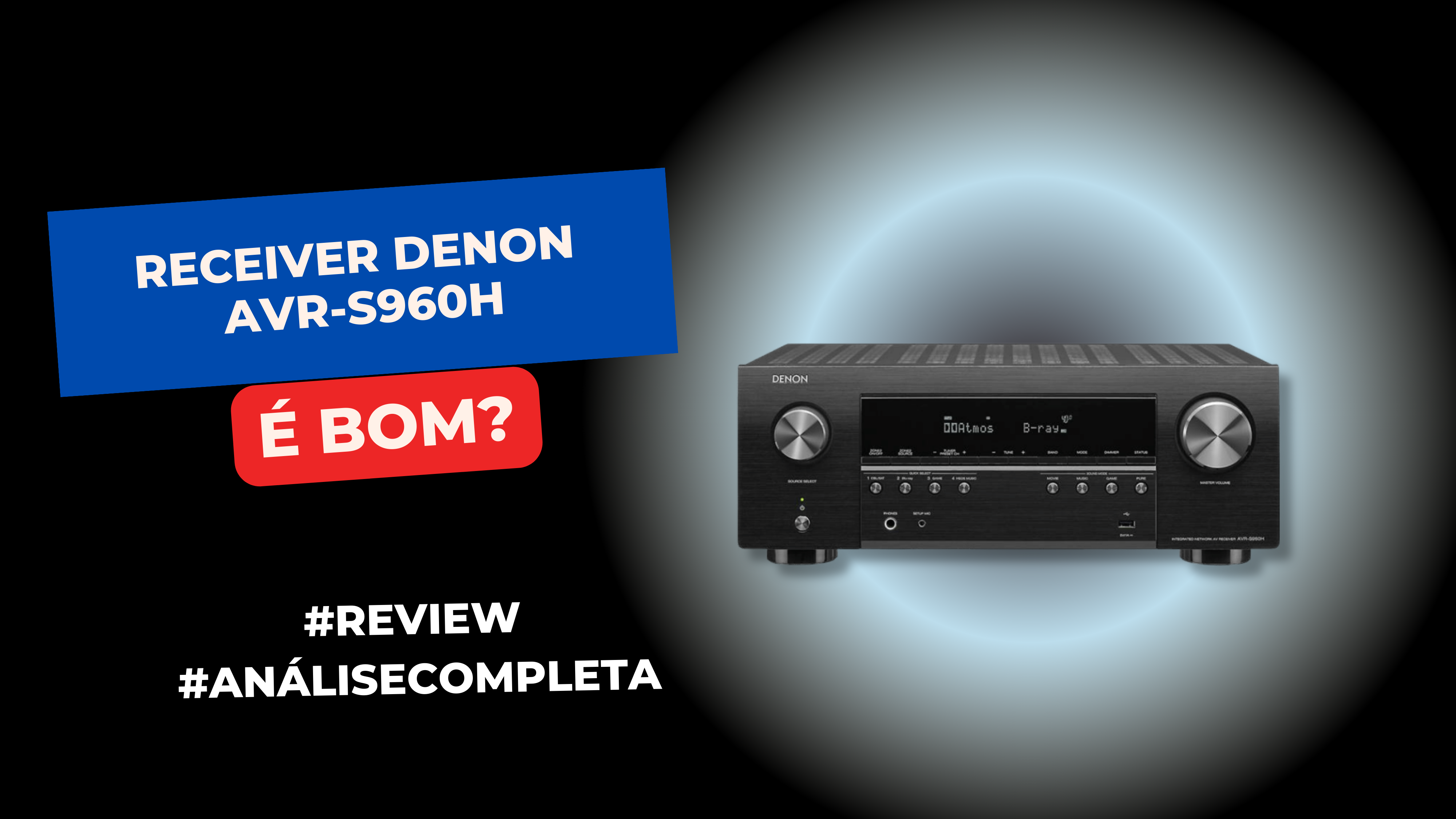 Receiver Denon AVR-S960H