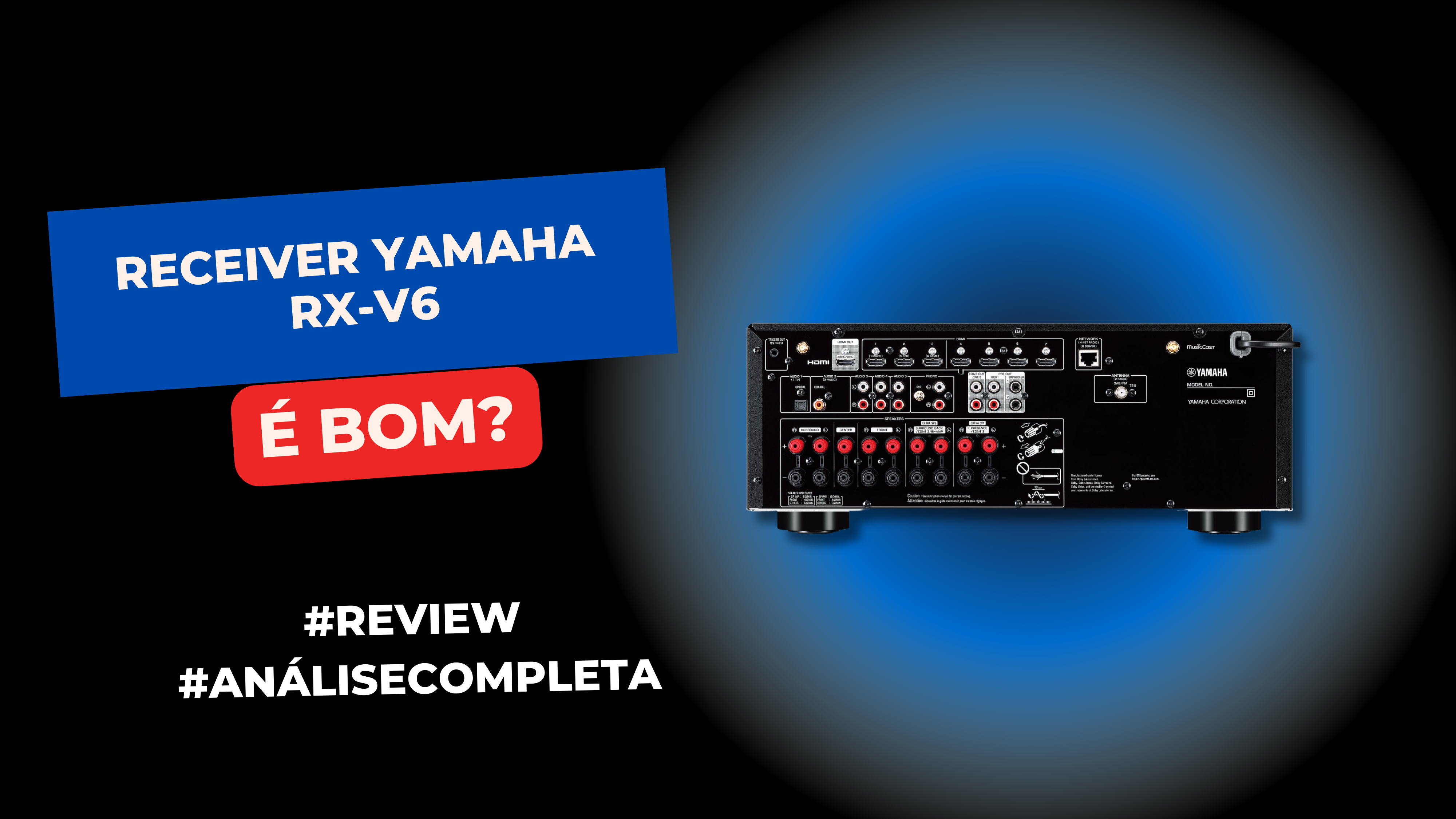 Receiver Yamaha RX-V6A