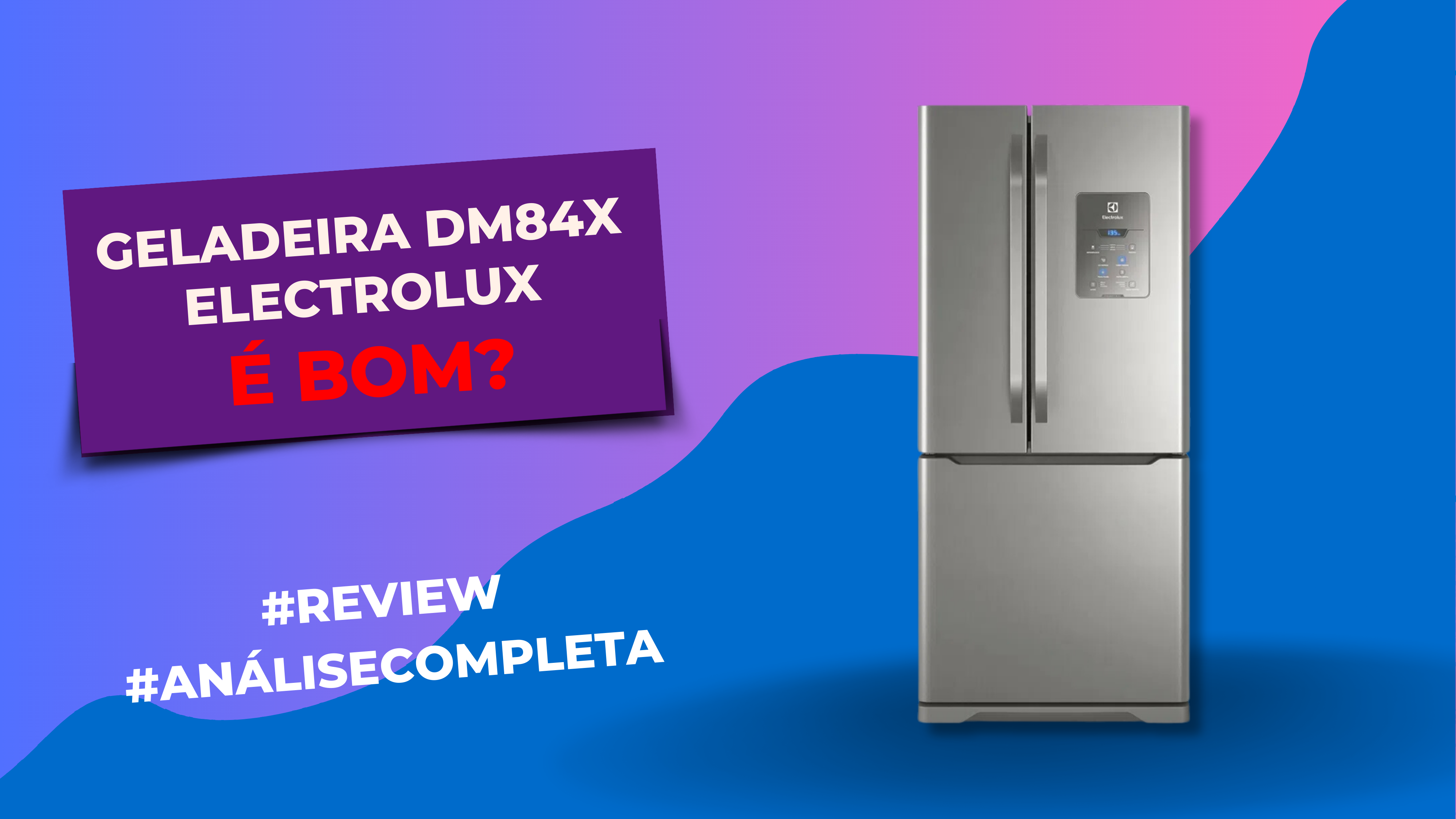 Geladeira DM84X ELECTROLUX