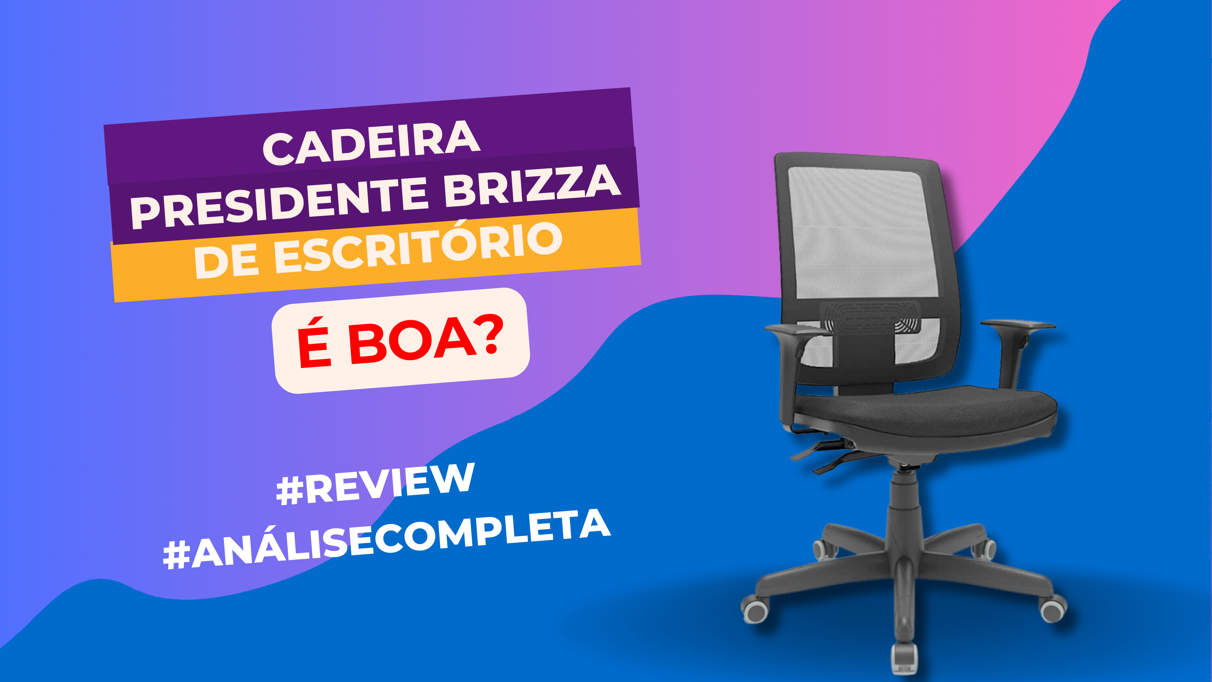 Cadeira Presidente Brizza de Escritório