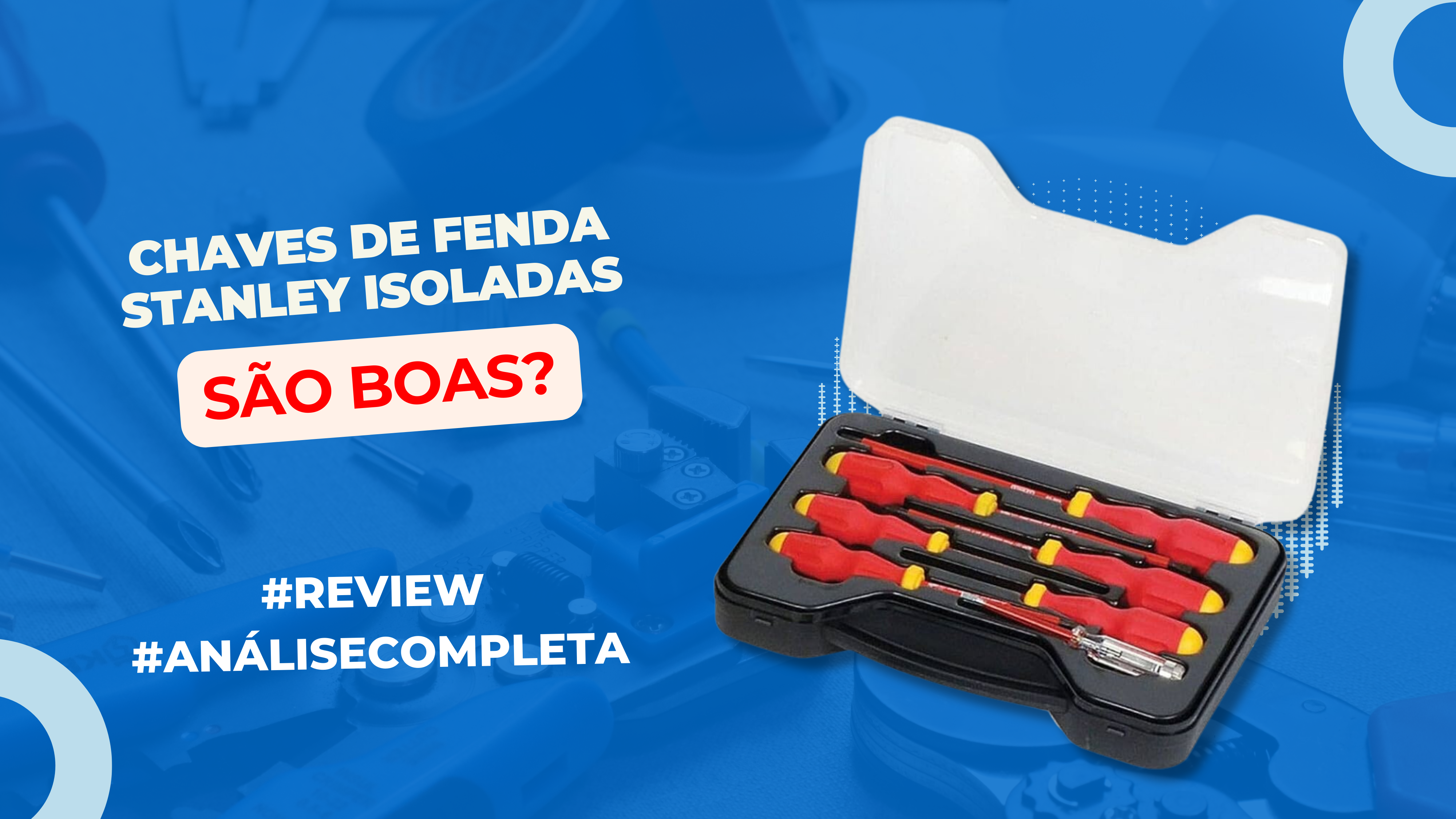 Chaves de Fenda STANLEY ISOLADAS