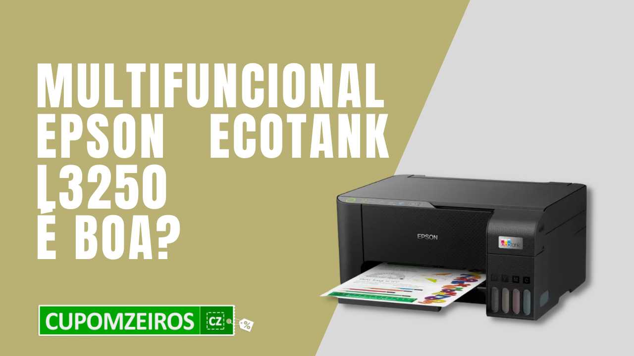 Impressora Epson EcoTank L3250 é Boa Mesmo?