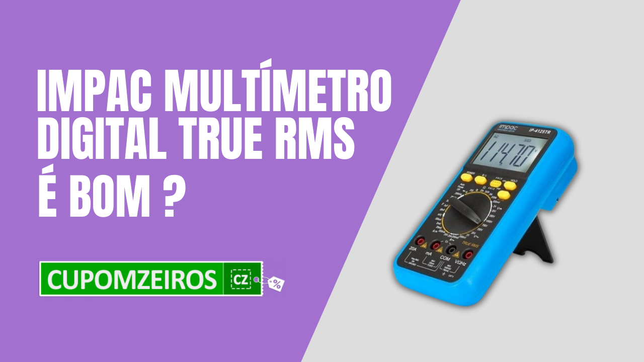 O multímetro RMS IP-302TR Impac é bom?