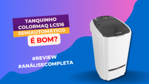 Tanquinho Colormaq Lcs16 Semiautomático