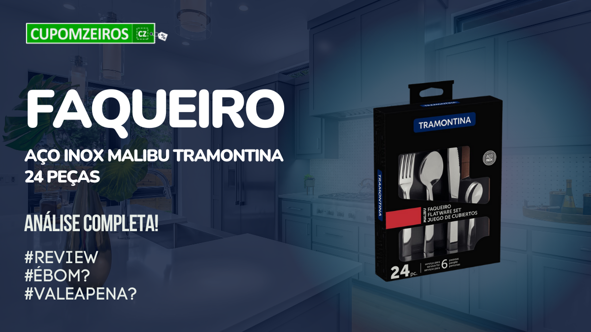 O Faqueiro Aço Inox Malibu Tramontina é Bom? #Resenha #Review #Avaliação