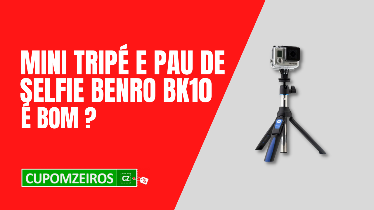 Tripé Para Celular Benro BK10 É Bom Mesmo? #Review