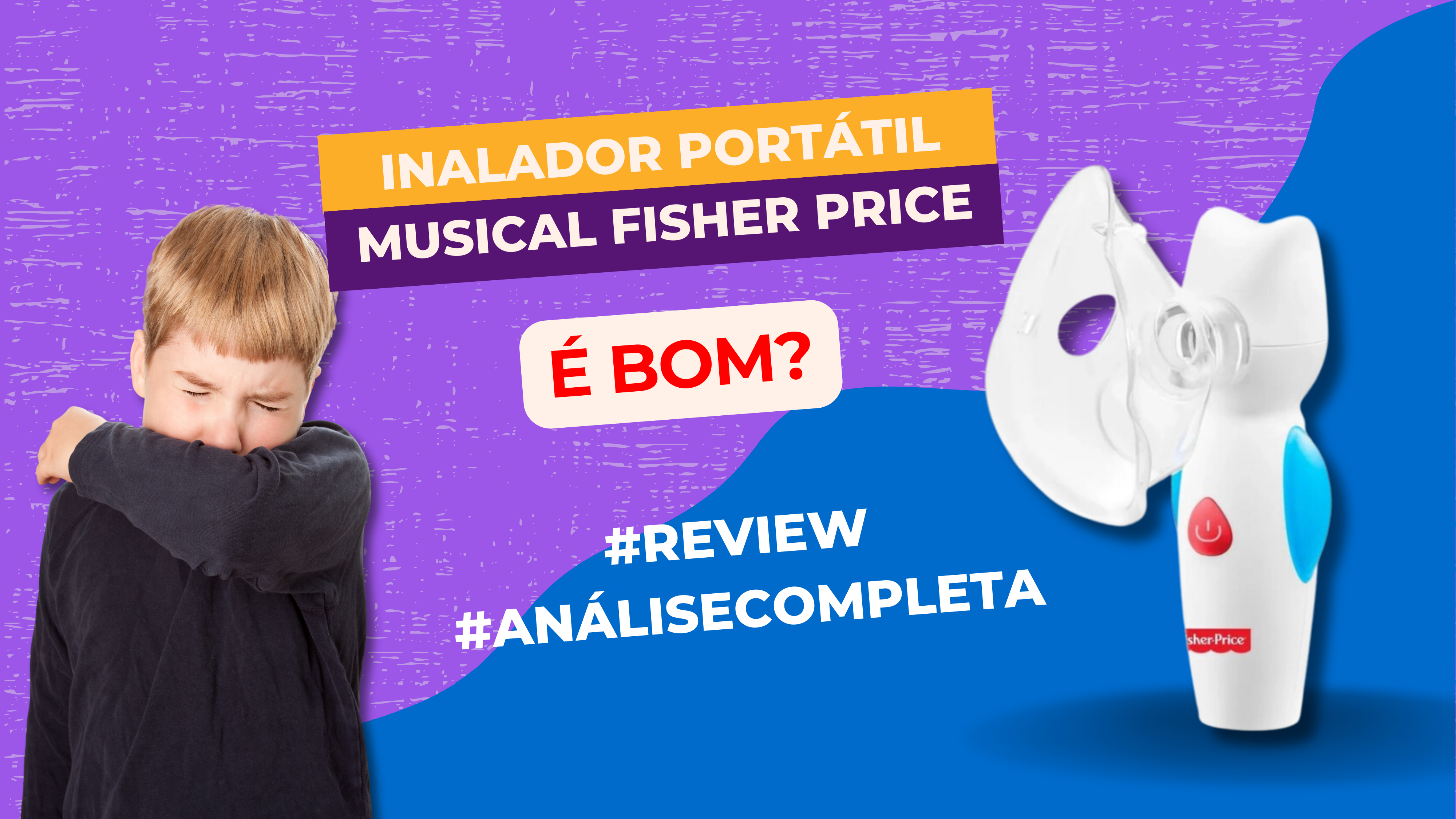 Inalador Portátil Musical Fisher Price é Bom