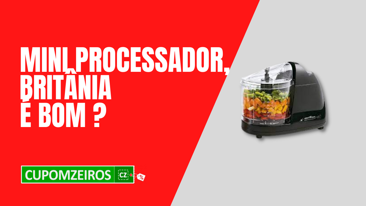 O Mini Processador Britânia 2p é Bom? #Review