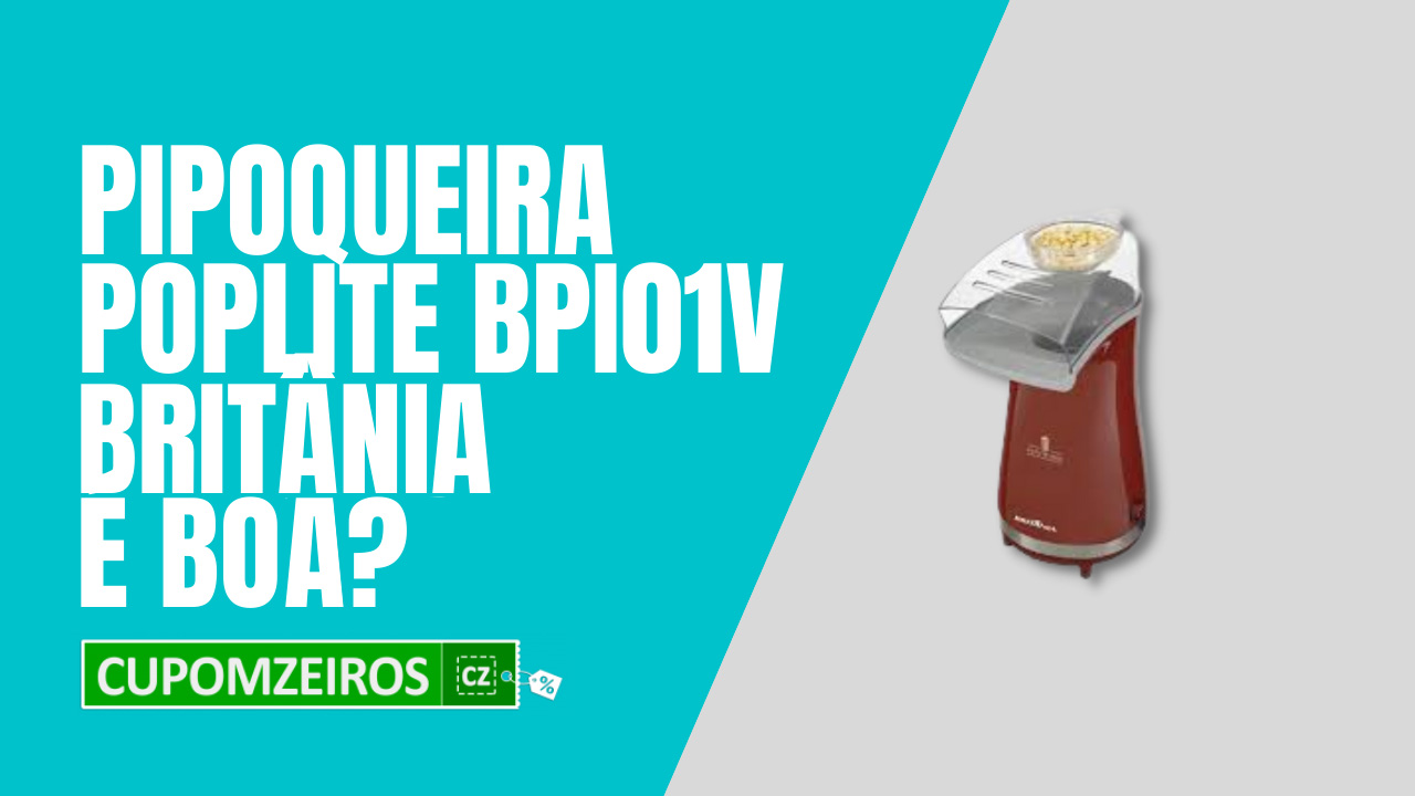 A Pipoqueira Britânia Poplite BPI01 é Boa? [Resenha]