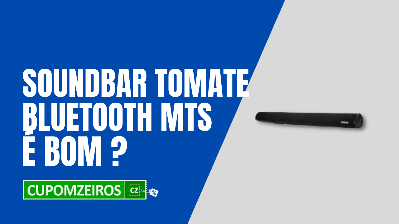 A Soundbar Bluetooth Mts Tomate é Bom? Vale a Pena?