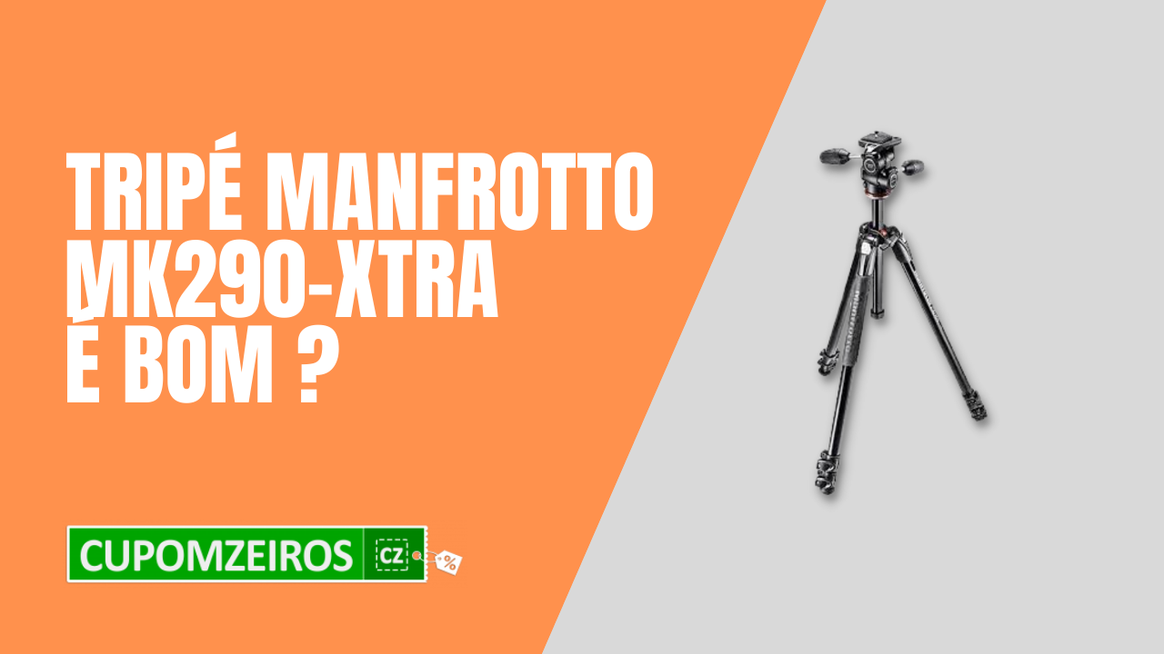 O Tripé Manfrotto MK290-XTRA é Bom? Vale a Pena?