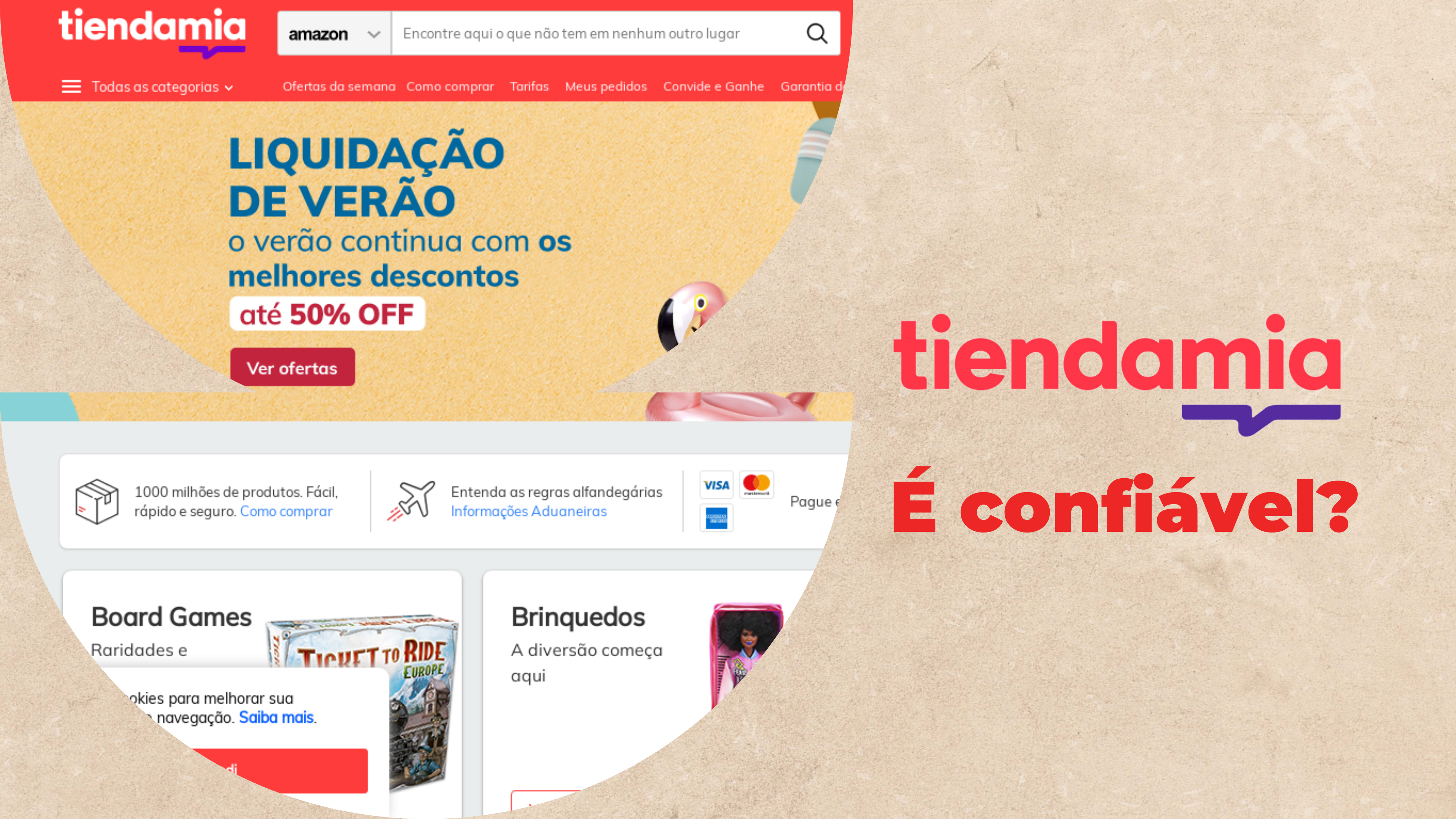 Tiendamia é Confiável