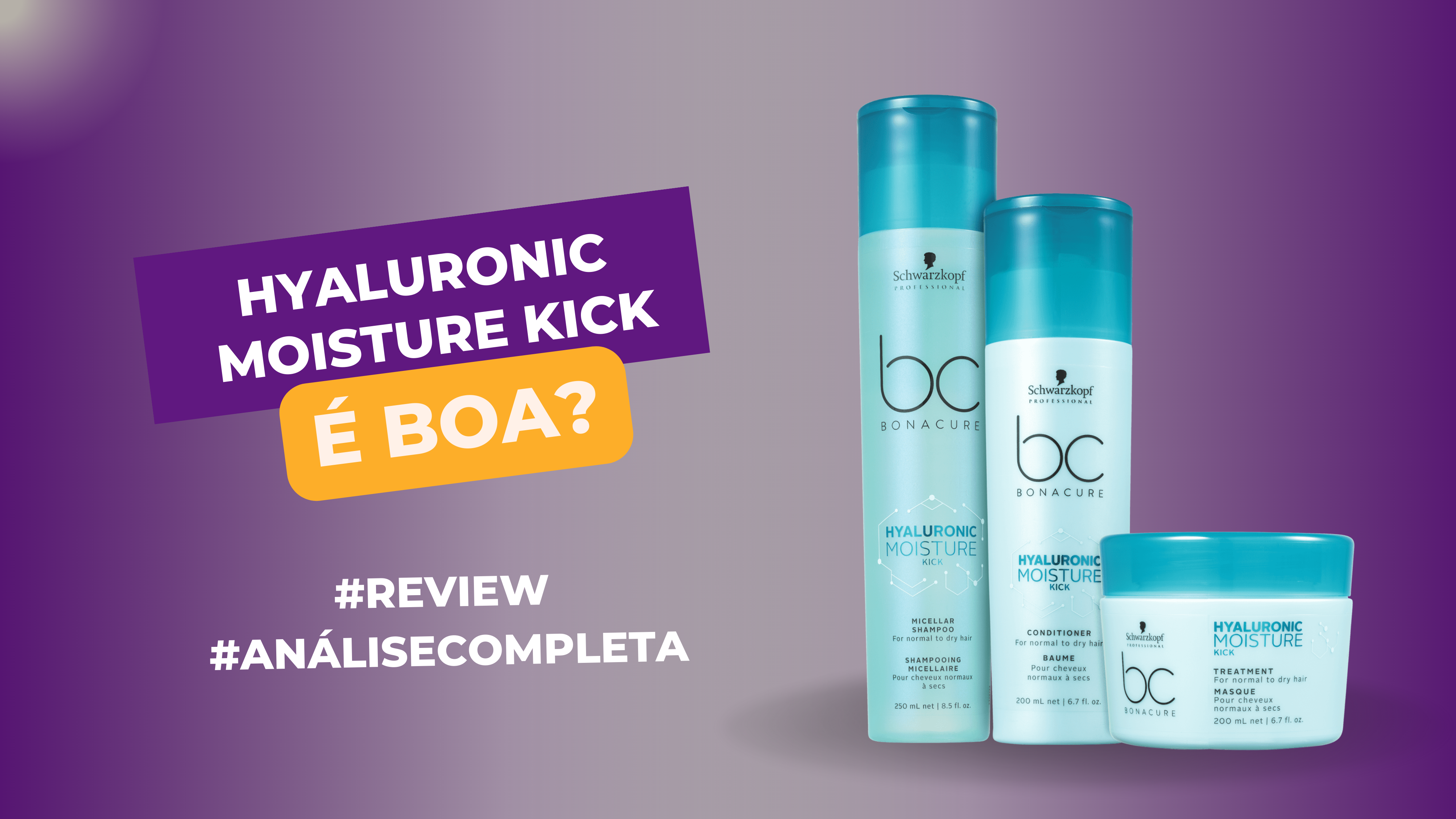 Hyaluronic Moisture Kick é boa